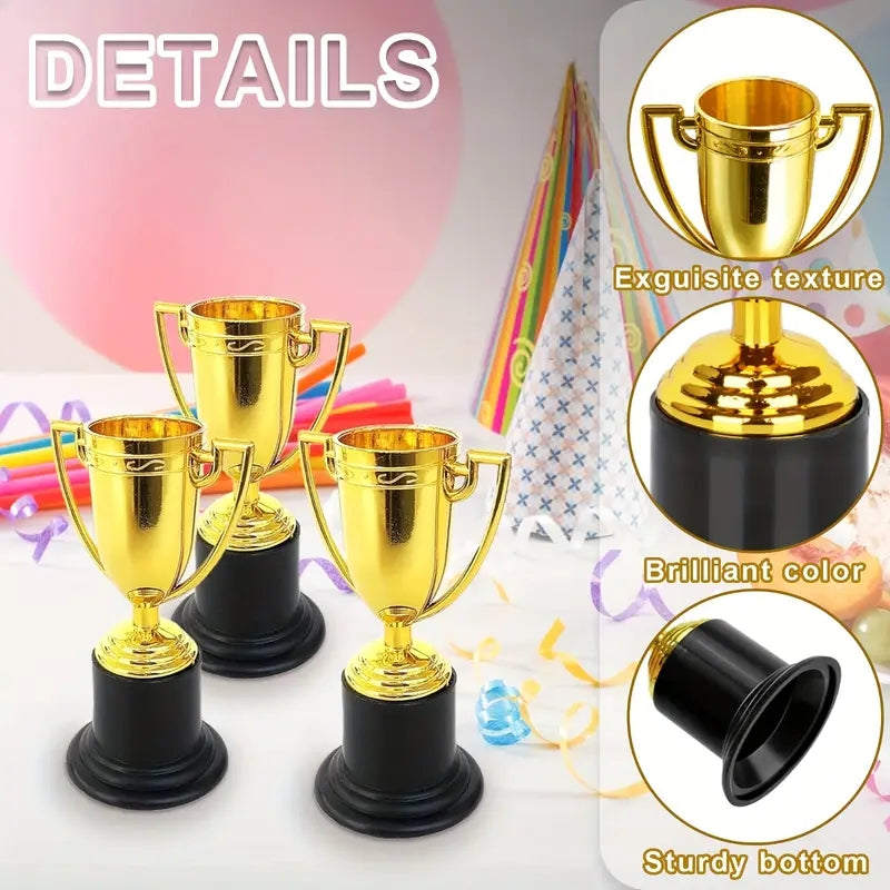 🏆  🥇 6 Trofeos para Niños - Primer Puesto ¡Celebra tu Victoria!